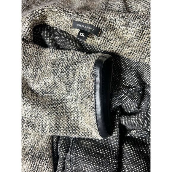 Stella & Dot Rebel Metallic Blazer Moto Jacket Size XXL - Picture 4 of 4